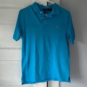 Boys mesh polo shirt classic fit size 14/16 in very good condition.